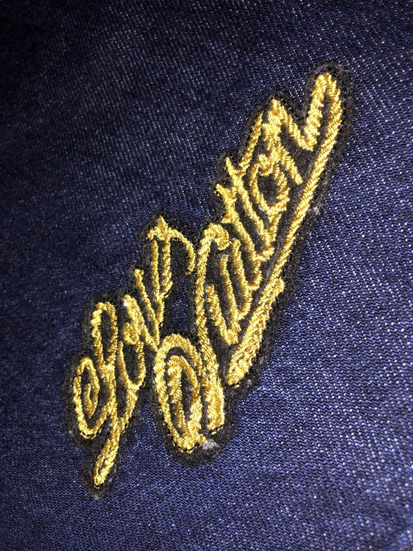 ブランドハーフパンツ細部ディテール